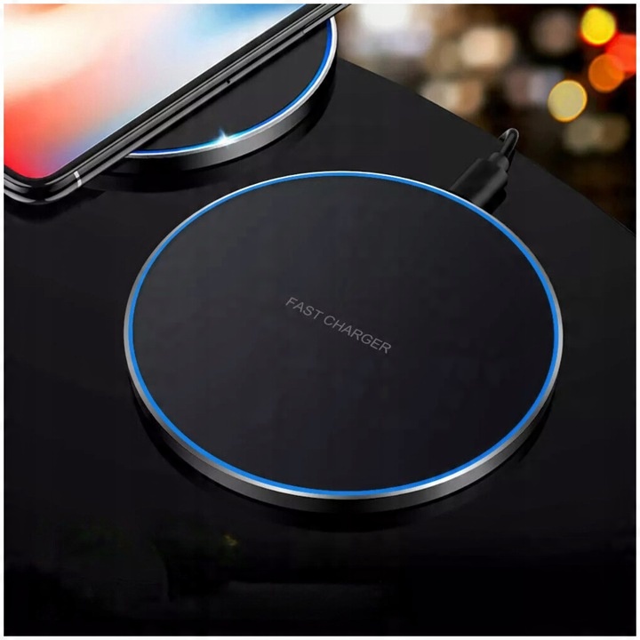 BEZPRZEWODOWA-LADOWARKA-INDUKCJA-DO-TELEFONU-SLUCHAWKI-QI-15W-Stan-opakowania-oryginalne